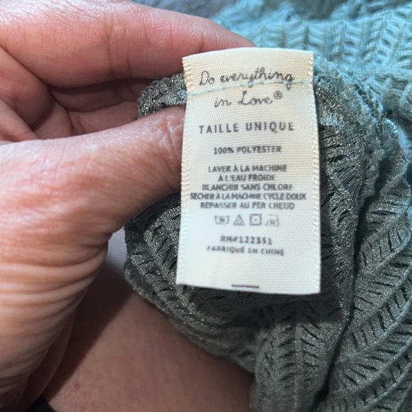 Do EverythingIn Love One Size Mint Green Top - Picture 5 of 5